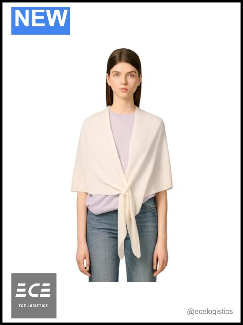Cashmere Wool Blend Oversized Shawl Wrap Women Triangle Scarf